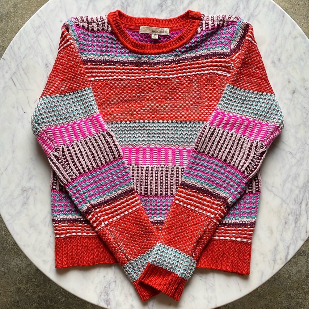 Rewind Sweater Size Medium